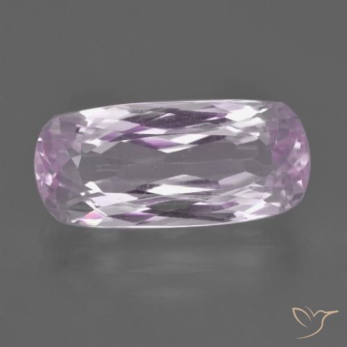 7.13ct Natural Very Light Pinkish Purple Kunzite, Oval, VS