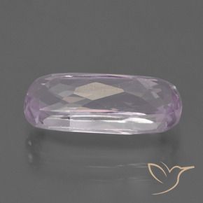 Kunzite Gemstone in 16.7 x 7.7 mm Size for Sale, Kunzite Stone in Very Light Pinkish Purple Color