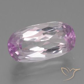 8.00 ct Purple Kunzite Stone, Natural Kunzite in Oval Facet Shape for Sale