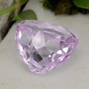 Kunzite Gemstone in 14.6 x 12.9 mm Size for Sale, Kunzite Stone in Pink Color