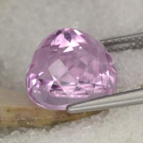 Kunzite Gemstone in 11.2 x 10.5 mm Size for Sale, Kunzite Stone in Pink Color