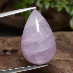 12ct Pear Cabochon Pink Kunzite for sale thumb image of 12ct Pear Cabochon Pink Kunzite (ID: 471012)