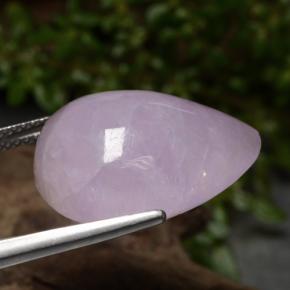 Kunzite Gemstone in 20 x 15 mm (calibrated) Size for Sale, Kunzite Stone in Royal Purple Pink Color