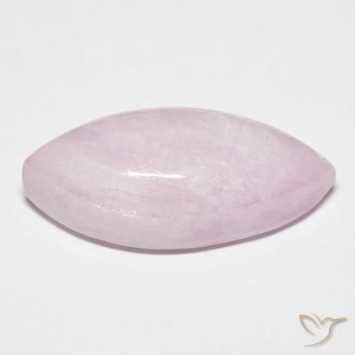 Kunzite Gemstone in 24.6 x 11.1 mm Size for Sale, Kunzite Stone in Royal Purple Pink Color