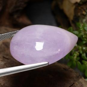 Kunzite Gemstone in 25.5 x 20.3 mm Size for Sale, Kunzite Stone in Purple Pink Color