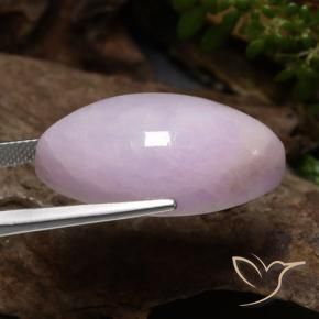 Kunzite Gemstone in 27.5 x 15.2 mm Size for Sale, Kunzite Stone in Purple Pink Color