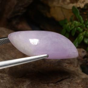 Kunzite Gemstone in 25 x 10.4 mm Size for Sale, Kunzite Stone in Medium-Light Pink Color