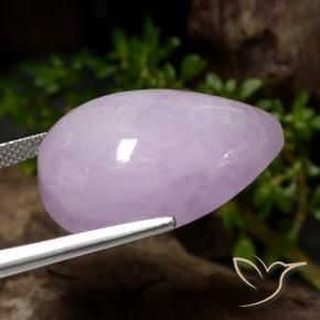 Kunzite Gemstone in 23.8 x 16.4 mm Size for Sale, Kunzite Stone in Light Purple Color