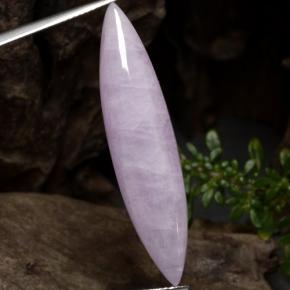 17.91 ct Pink Kunzite Gemstone, Kunzite Gem in Marquise Cabochon Shape for Sale.