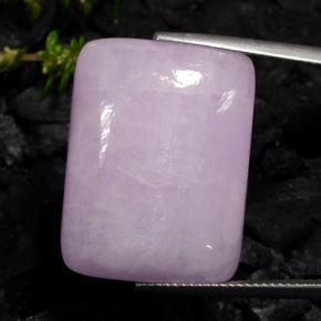 Rosado púrpura Kunzita Gema - 30.7ct Cabujón forma Cojín (ID: 472084)