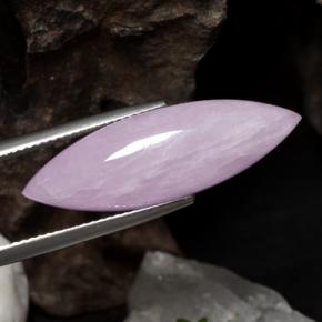 17.95 ct Pink Kunzite Stone, Natural Kunzite in Marquise Cabochon Shape for Sale