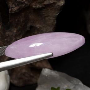 Kunzite Gemstone in 29.5 x 9.4 mm Size for Sale, Kunzite Stone in Purple Pink Color