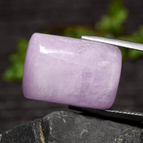 24.87 ct Violet Kunzite Stone, Natural Kunzite in Cushion Cabochon Shape for Sale