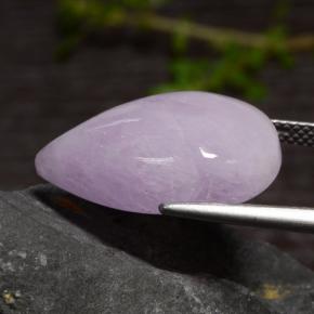 Kunzite Gemstone in 21 x 14.5 mm Size for Sale, Kunzite Stone in Very Light Violet Color