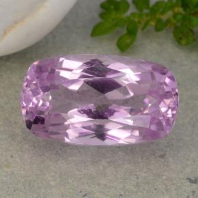helllila- Kunzit Edelstein - 10.7ct Kissenschliff (ID: 481737)