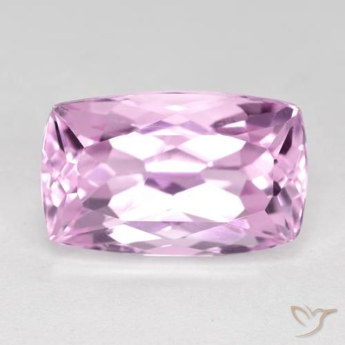 10.6 ct Purple Kunzite, 15.5 x 9.6 mm Cushion Cut From Afghanistan, Photo A