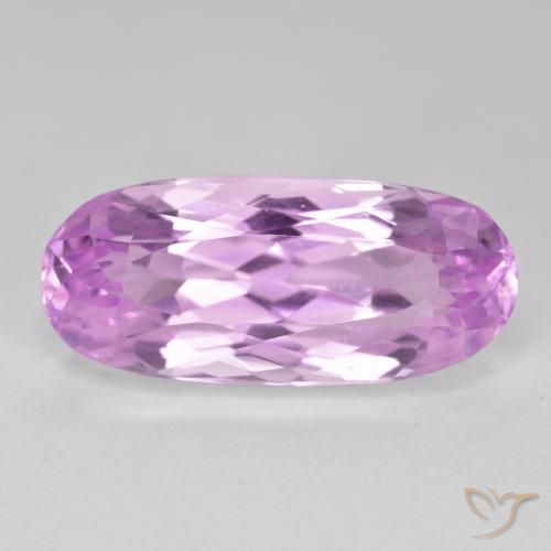 11.06ct Natural Pinkish Violet Purple Kunzite, Oval, VS