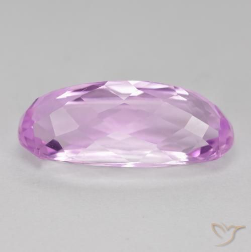 Kunzite Gemstone in 19.7 x 8.7 mm Size for Sale, Kunzite Stone in Pinkish Violet Purple Color