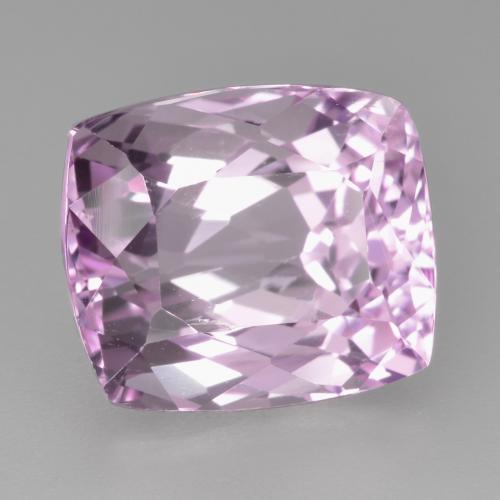 11.60 ct Pink Kunzite Stone, Natural Kunzite in Cushion-Cut Shape for Sale