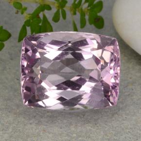 Rosado medio Kunzita Gema - 10.9ct Corte en Forma Cojín (ID: 482085)