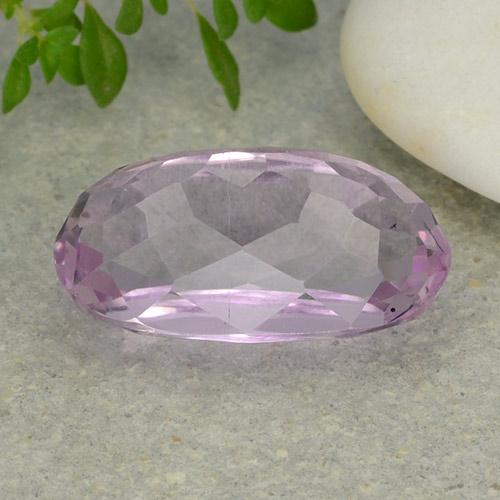 Kunzite Gemstone in 15.6 x 8.7 mm Size for Sale, Kunzite Stone in Very Light Pink Color