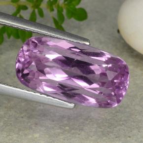 8.48 ct Pink Kunzite Gemstone, Kunzite Gem in Cushion-Cut Shape for Sale.