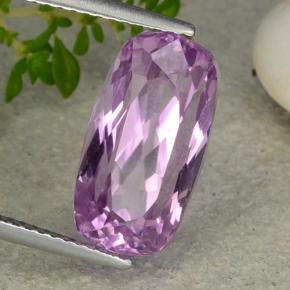 8.48 ct Pink Kunzite Stone, Natural Kunzite in Cushion-Cut Shape for Sale