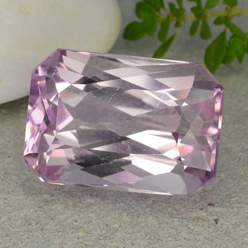 16.62 ct Pink Kunzite Stone, Natural Kunzite in Octagon / Scissor Cut Shape for Sale