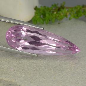 19.6ct Pear Facet Pink Kunzite for sale thumb image of 19.6ct Pear Facet Pink Kunzite (ID: 482140)