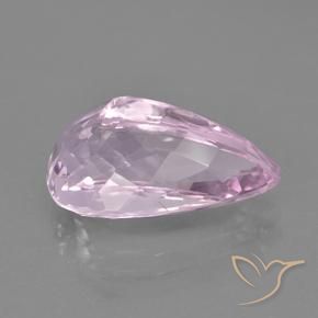 Kunzite Gemstone in 17.6 x 9.8 mm Size for Sale, Kunzite Stone in Cherry Pink Tone Color