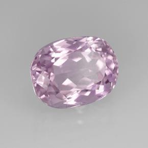 6.47 ct Pink Kunzite Stone, Natural Kunzite in Oval Facet Shape for Sale