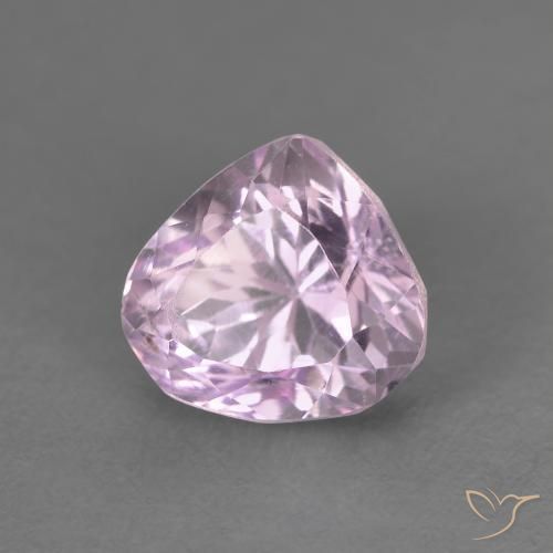2.17 ct Pink Kunzite Stone, Natural Kunzite in Pear Facet Shape for Sale