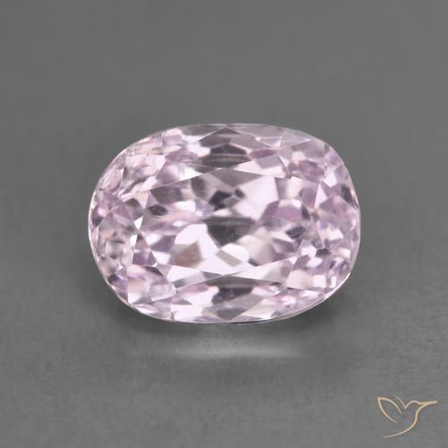 3.38 ct Pink Kunzite, 9.3 x 6.8 mm Oval Cut From Afghanistan, Photo A