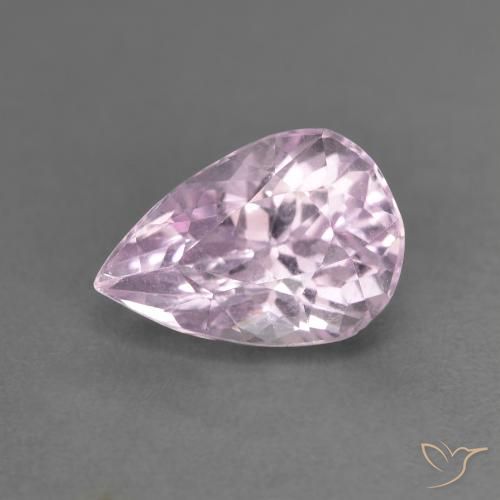 2,66 ct birnenschliff Kunzit aus Afghanistan, Größe: 10 x 6,9mm, Reinheit: VS, Garantiert echter Edelstein, 1 Stück Kunzit in Kirschrosa-Ton Farbe, Mohs-Härte von 7 Geeignet für den täglichen Gebrauch im Schmuck, Photo A