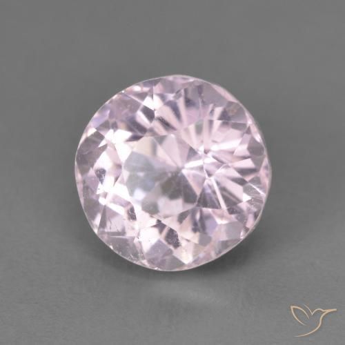 2.56 ct Pink Kunzite Stone, Natural Kunzite in Oval Facet Shape for Sale