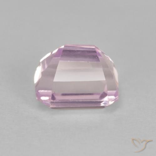 Kunzite Gemstone in 7.3 x 5.7 mm Size for Sale, Kunzite Stone in Light Purple Color
