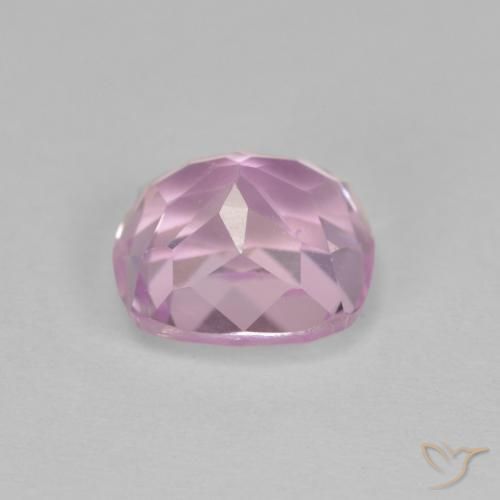 Kunzite Gemstone in 8.7 x 8 mm Size for Sale, Kunzite Stone in Medium Purple Color