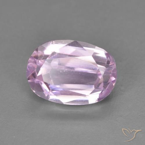 3.60ct Natural Light Purple Pink Kunzite, Oval, VVS