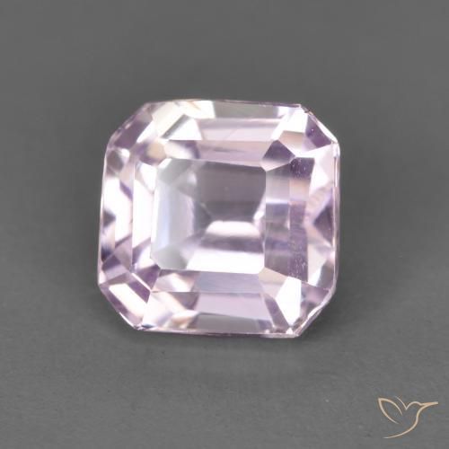 1.83 ct Purple Kunzite Stone, Natural Kunzite in Octagon Step Cut Shape for Sale