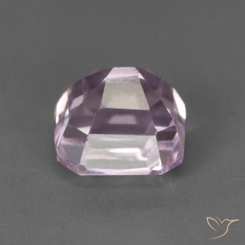 Kunzite Gemstone in 6.5 x 6.4 mm Size for Sale, Kunzite Stone in Light Lilac Color