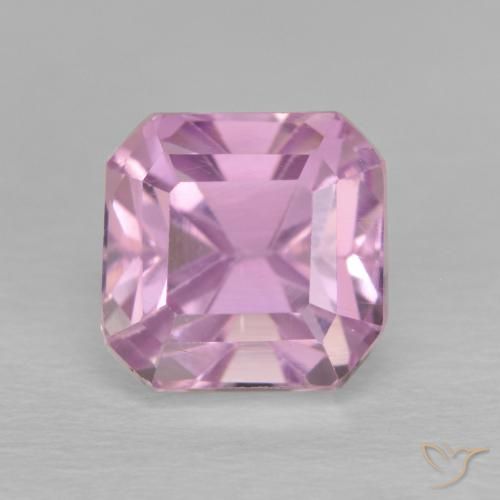 3.30ct Natural Light Purple Kunzite, Emerald Cut, VVS-VS