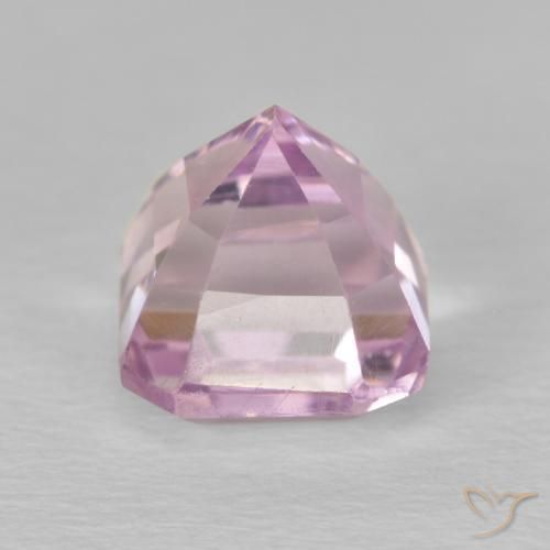 Kunzite Gemstone in 7.5 x 7.3 mm Size for Sale, Kunzite Stone in Light Purple Color