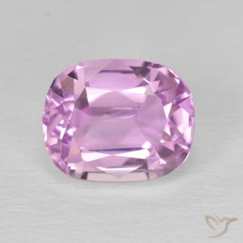 3.74ct Natural Pinkish Violet Purple Kunzite, Cushion, VVS