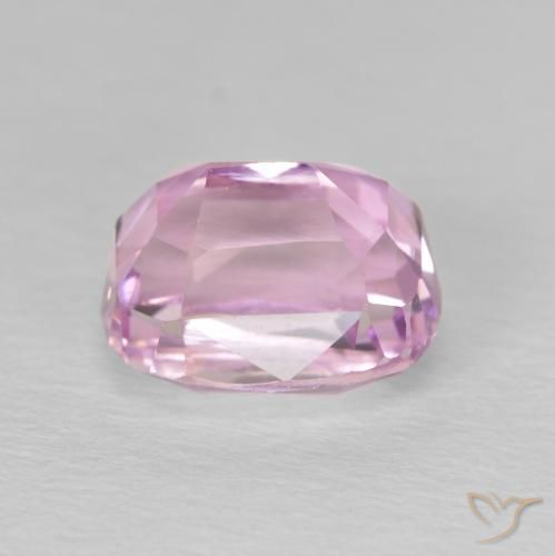 Kunzite Gemstone in 9.4 x 7.6 mm Size for Sale, Kunzite Stone in Pinkish Violet Purple Color