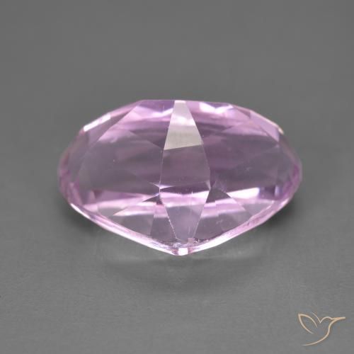 Kunzite Gemstone in 15.2 x 10.9 mm Size for Sale, Kunzite Stone in Medium Purple Color