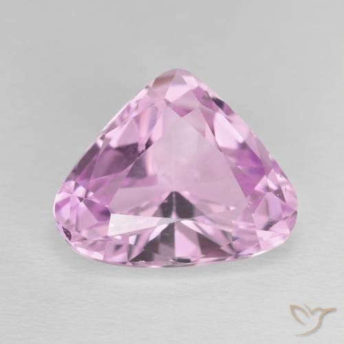 9.79 ct Purple Kunzite, 15.9 x 13 mm Pear Cut From Afghanistan, Photo A