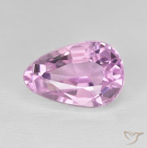10.13ct Natural Medium Purple Kunzite, Pear Shape, VVS-VS