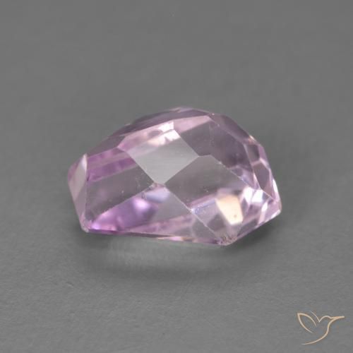 Kunzite Gemstone in 8.3 x 7 mm Size for Sale, Kunzite Stone in Light Purple Color
