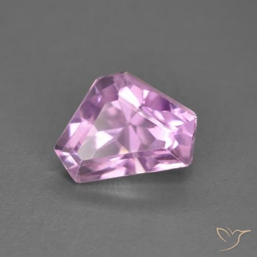 2.23 ct Purple Kunzite Stone, Natural Kunzite in Fancy Facet Shape for Sale