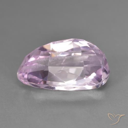 Kunzite Gemstone in 14.9 x 8.4 mm Size for Sale, Kunzite Stone in Light Purple Pink Color